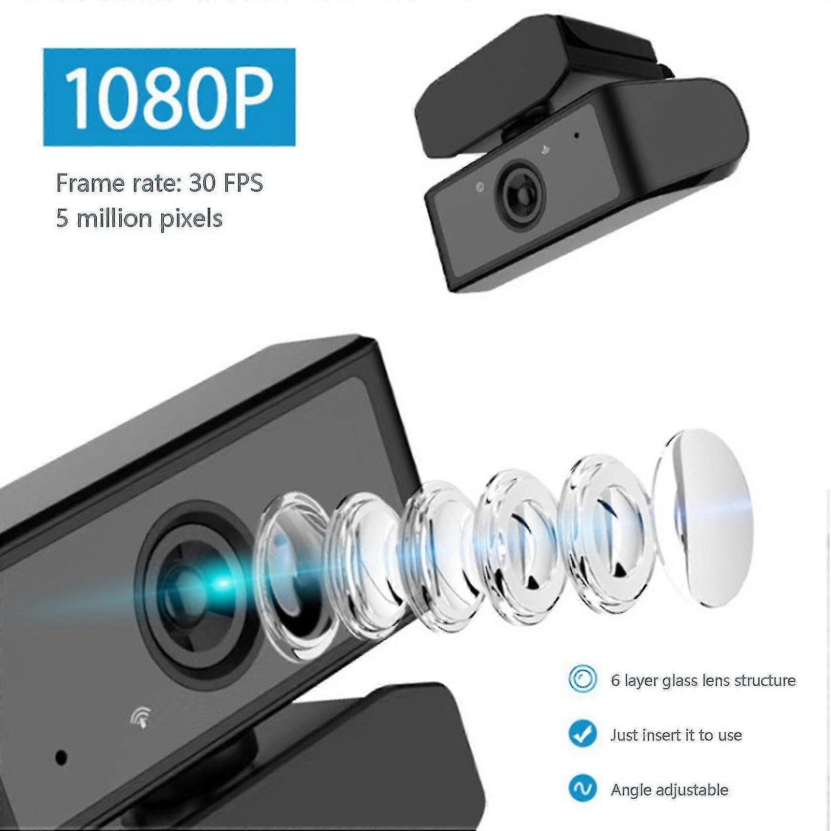 1080p Hd Free Drive Camera Plug And Play Pc Camera Course Teaching