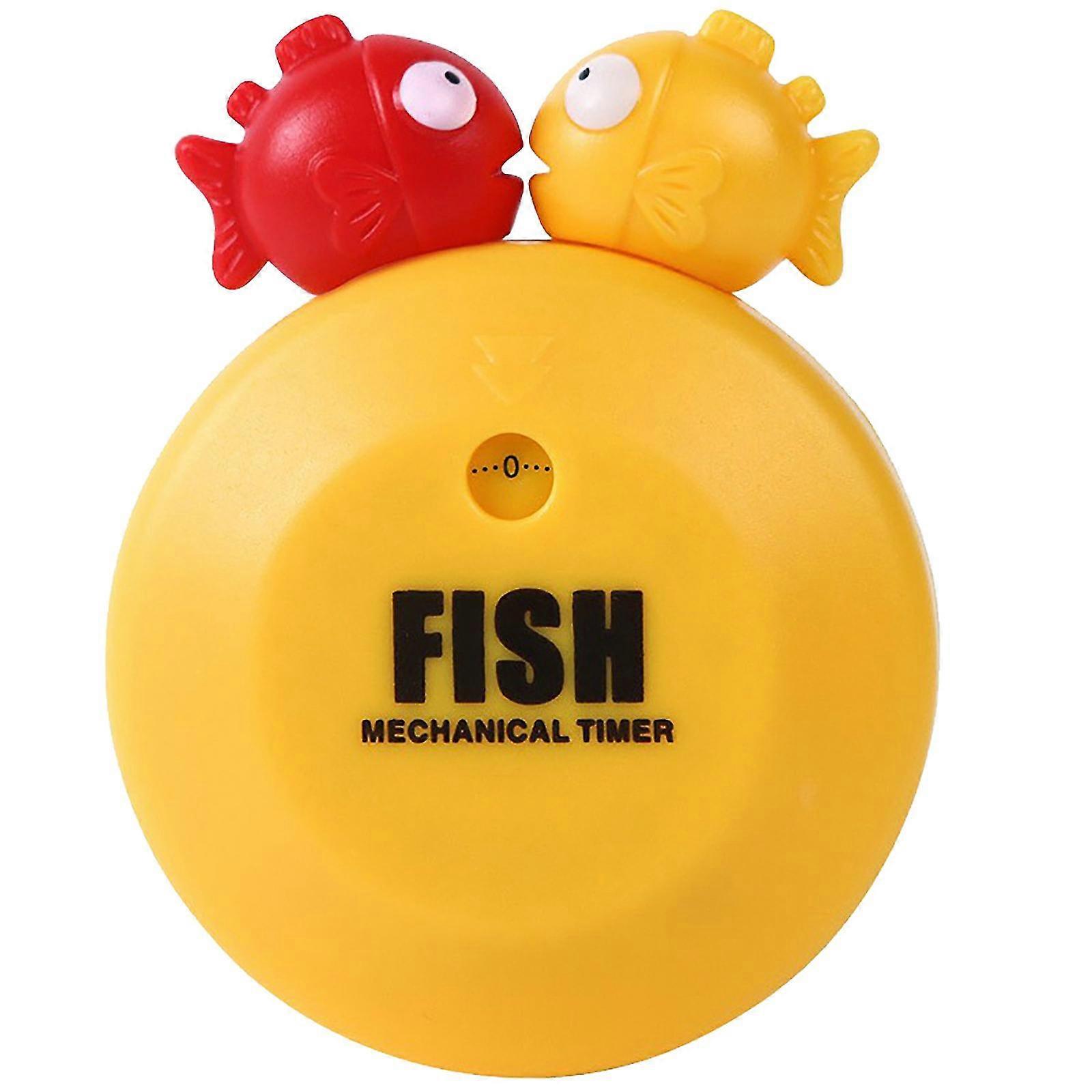 Rotating Cute Time Manager Bubble Fish Timer Mechanical Reminder Timer