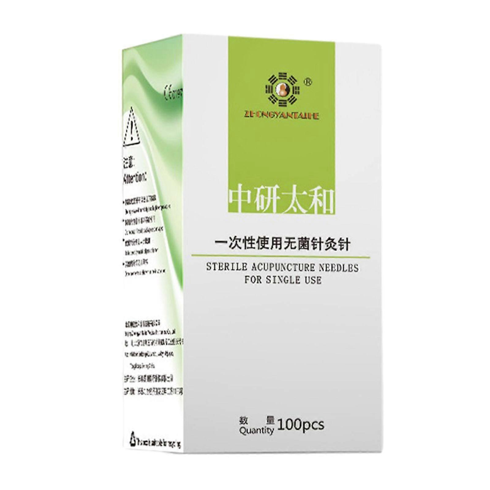 ZhongYanTaiHe الوخز بالإبر الربيع مقبض الإبر مع أنبوب التوجيه 100 تدليك