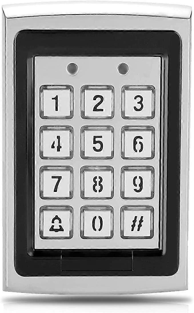 RFID 125KHz Standalone Access Control with Blue Backlit Keypad Support 1000 Users