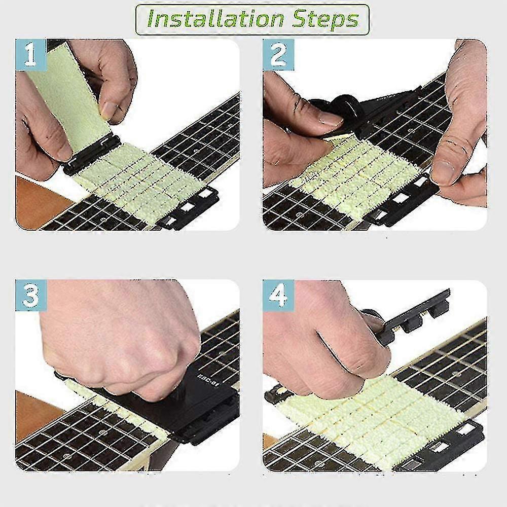 2pcs Fretboard Guitar String Wiper Cleaner For Guitar And Other Instruments