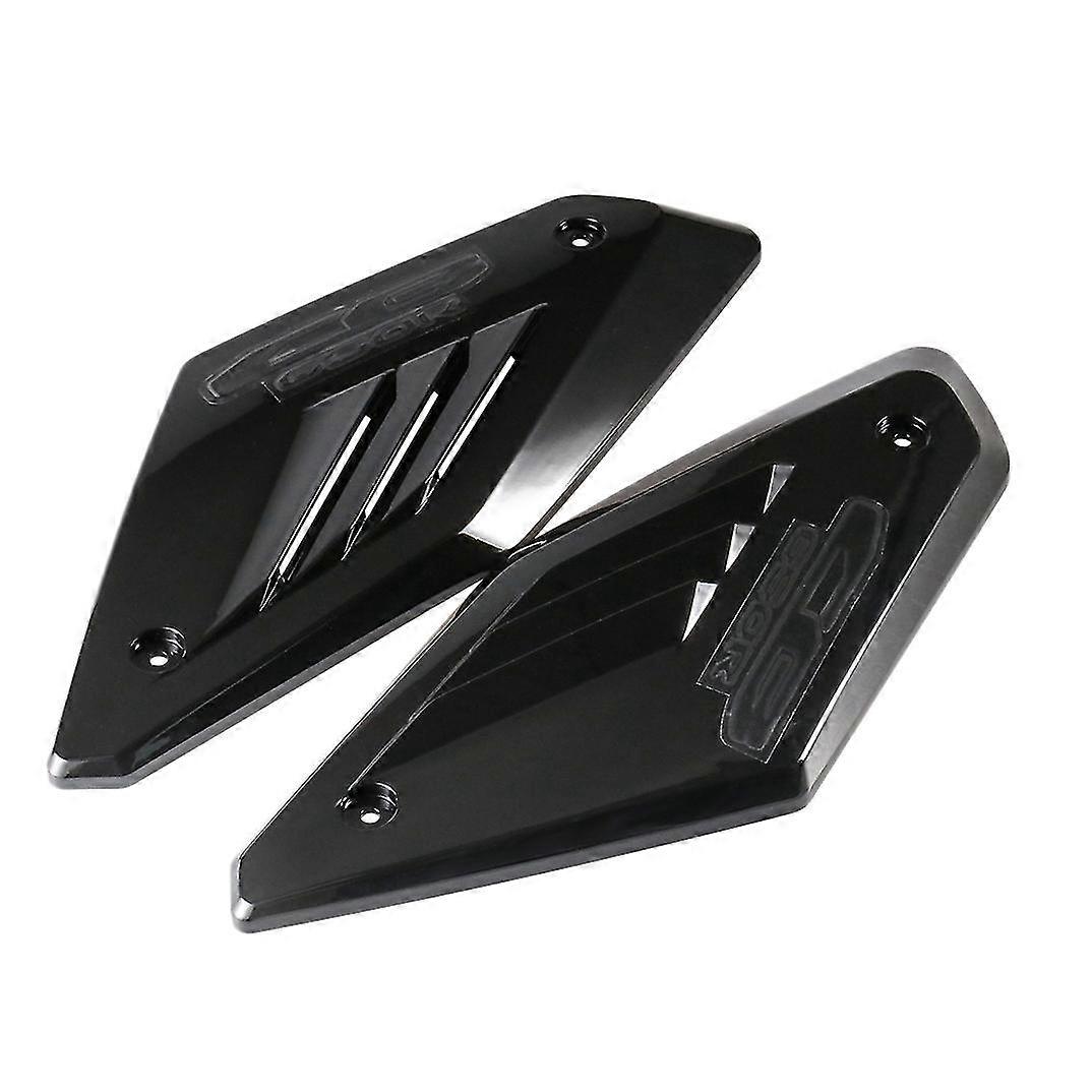 Gloss Black Motorcycle Frame Side Panel Guard Cover Shell Intake Pipe Protector For Cb650r 2019 202