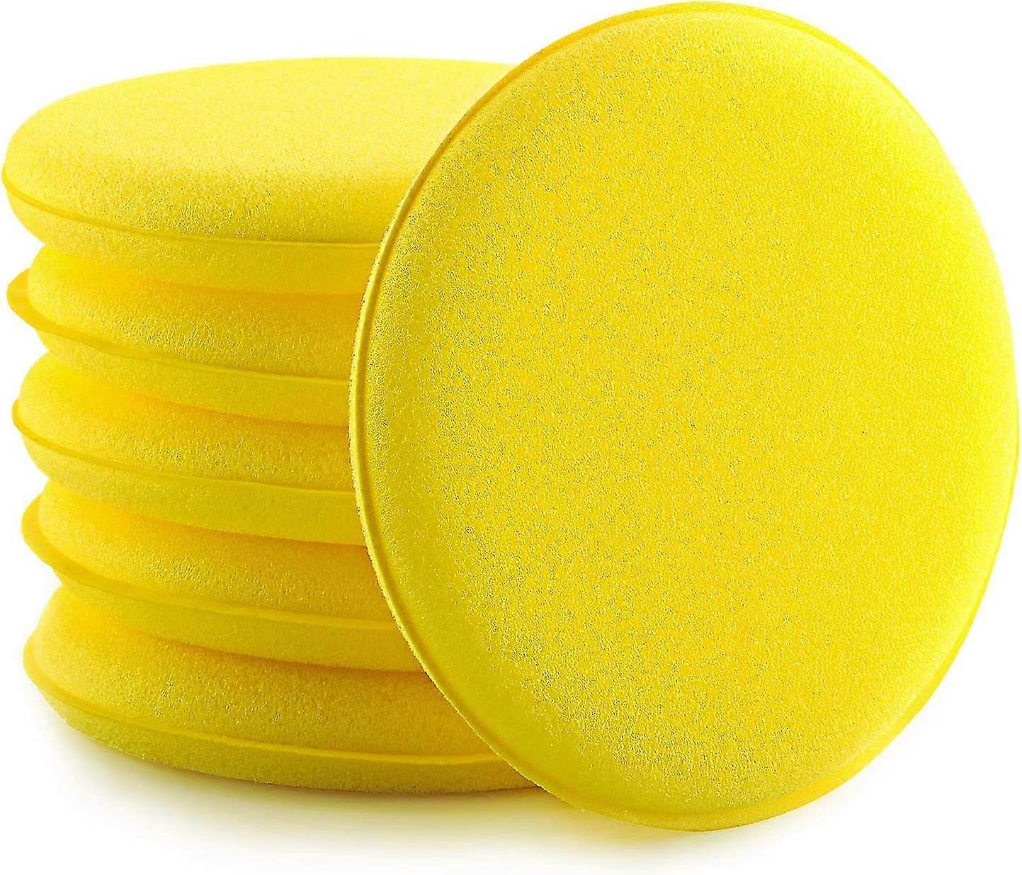 Car Wax Applicator Pads, Iave 6 Pieces Microfiber Applicator