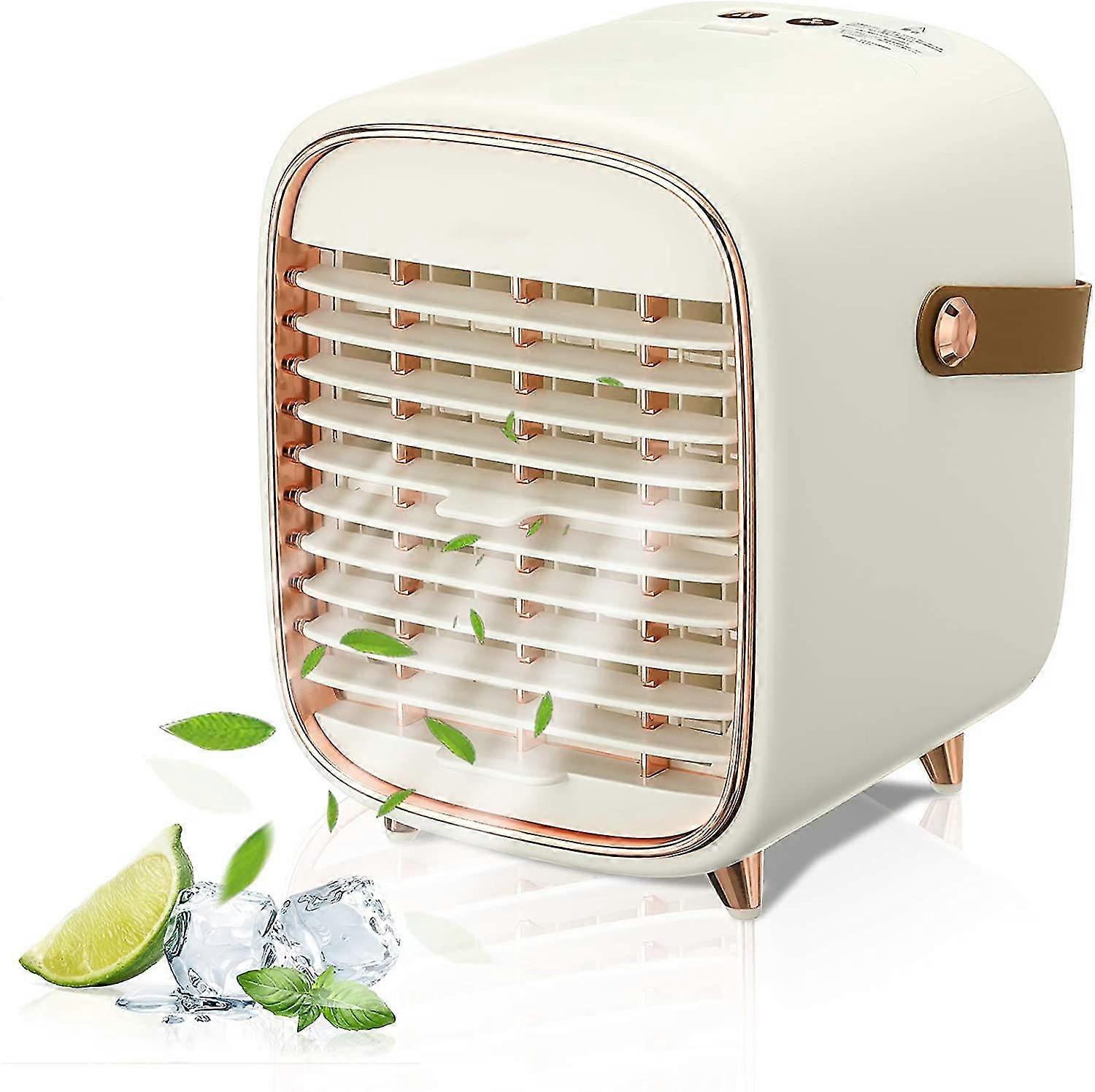Portable Air Conditioner, Air Cooler With 3 Speeds, Cooling Fan With Atomization & Spray Timing Function, Mini Ac