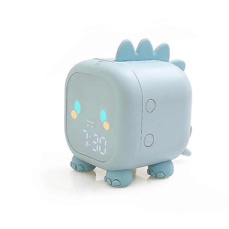 Cute Child Alarm Clock, Multifunctional Adjustable Night Light, C