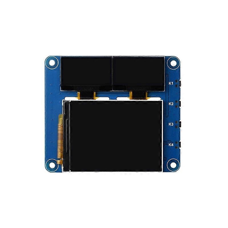 LCD HAT forRaspberryPi OLED LCDs 2inch IPS LCD Main Screen with 2 0.96inch