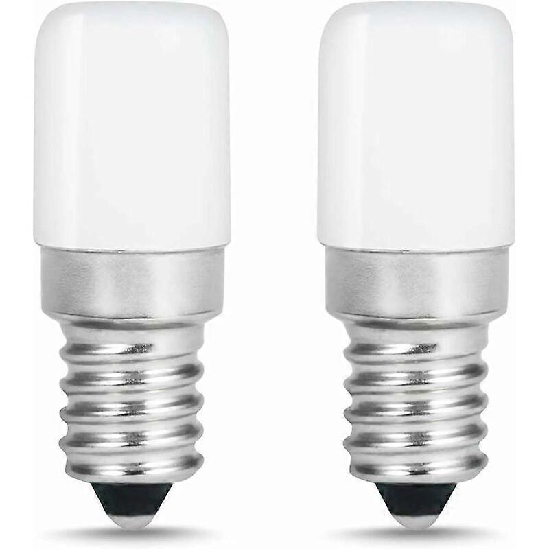 E14 LED Bulb, E14 LED Fridge Lamp, Warm White 2700K, 1.5W equivalent to 15W, 120 lumens E14 LED Fridge Lamp, Non-dimmable, 2 pieces, 51*23mm