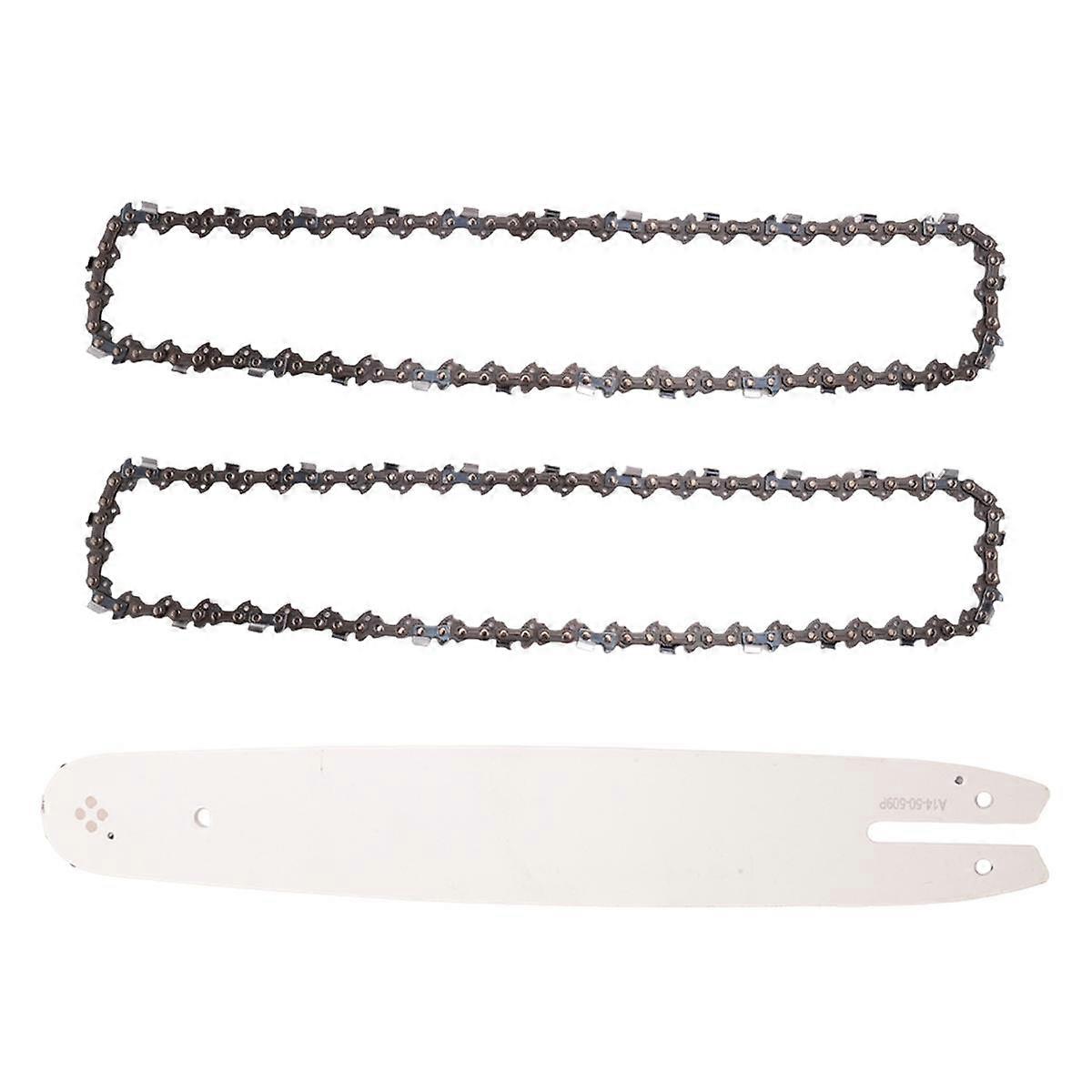 14 Inch Chain Saw Guide Bar with 2Pcs Chains for 017 MS170 MS171 MS170/MS180/MS230/MS250 All Types