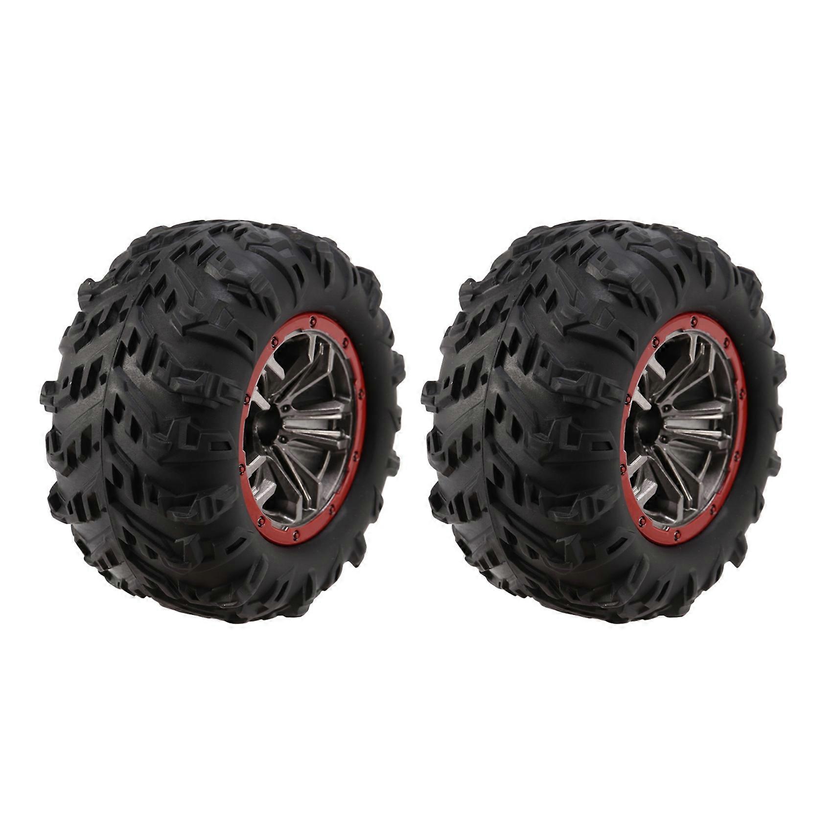for 1/10 9125 RC Trucks Car Tires Wheels 25-ZJ02 for High Speed 9125 RC S920 RC Trucks (2 PCS)