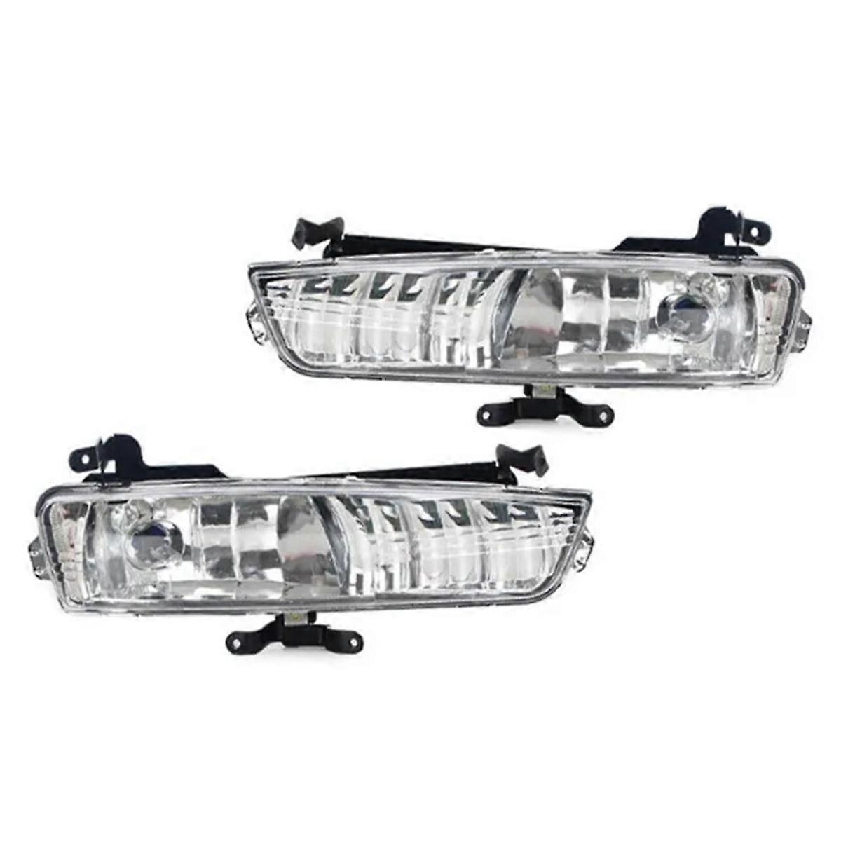 Car Headlights Front Bumper Fog Light 92201-1E000 92202-1E000 for Accent 2006-2010 Daytime Running