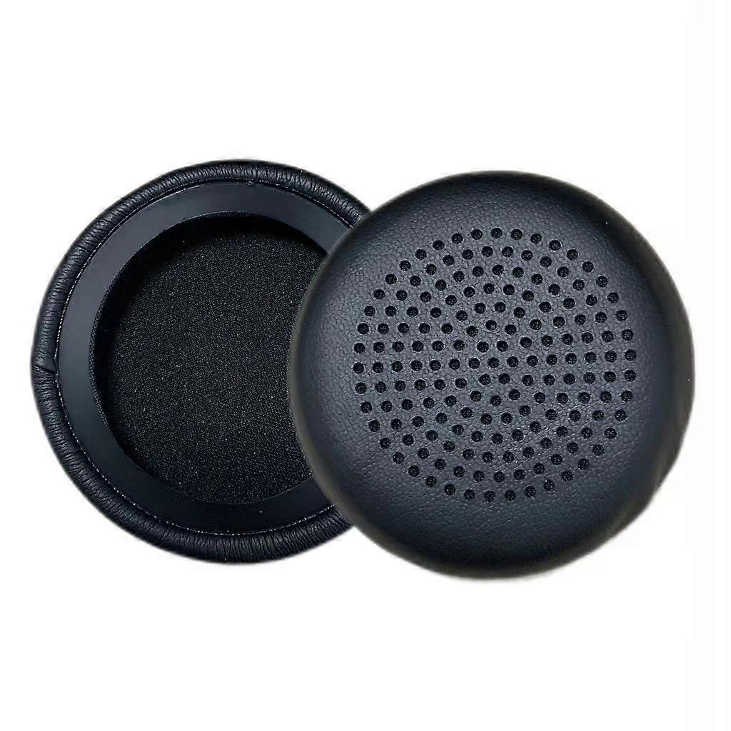 1pair For Plantronics UC B825 Pad Black Mesh Leather