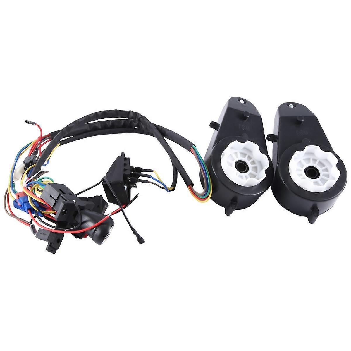 Samochód elektryczny dla dzieci DIY Zmodyfikowane przewody i zestaw przełączników, samochód elektryczny dla dzieci 4WD Ride on Toys Accesso