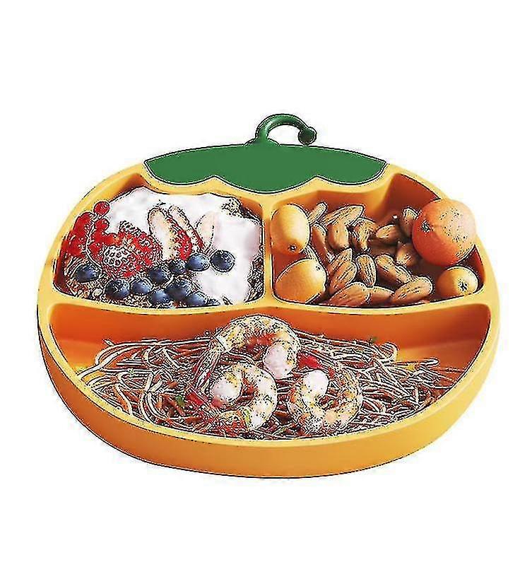 吸引食品グレードのシリコーン分割プレートBpaフリーの幼児プレート