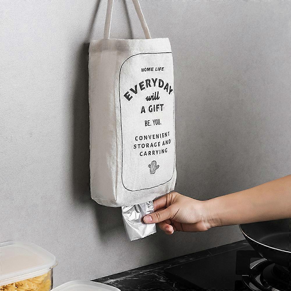 Creative Garbage Hanging Storage Bag portable Wall-mounted Debris Wardrobe Storage Bag Kitchen Organizer Container for Kitchen