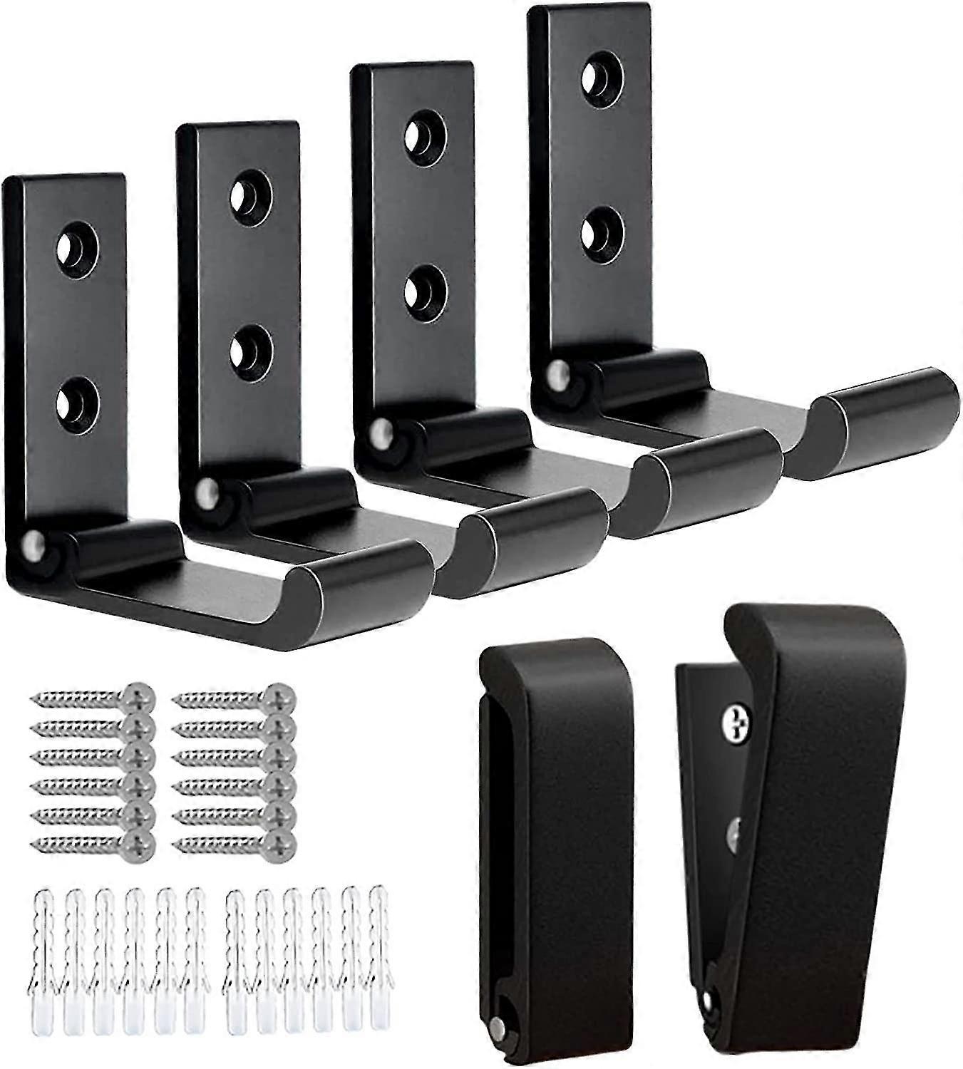 Foldable Coat Hooks 6pcs Black Wall Hooks For Hanging No Rust Aluminum Folding Hooks For Hanging Wall Mounted Towel Hooks For Bathroom Hooks Wall?head