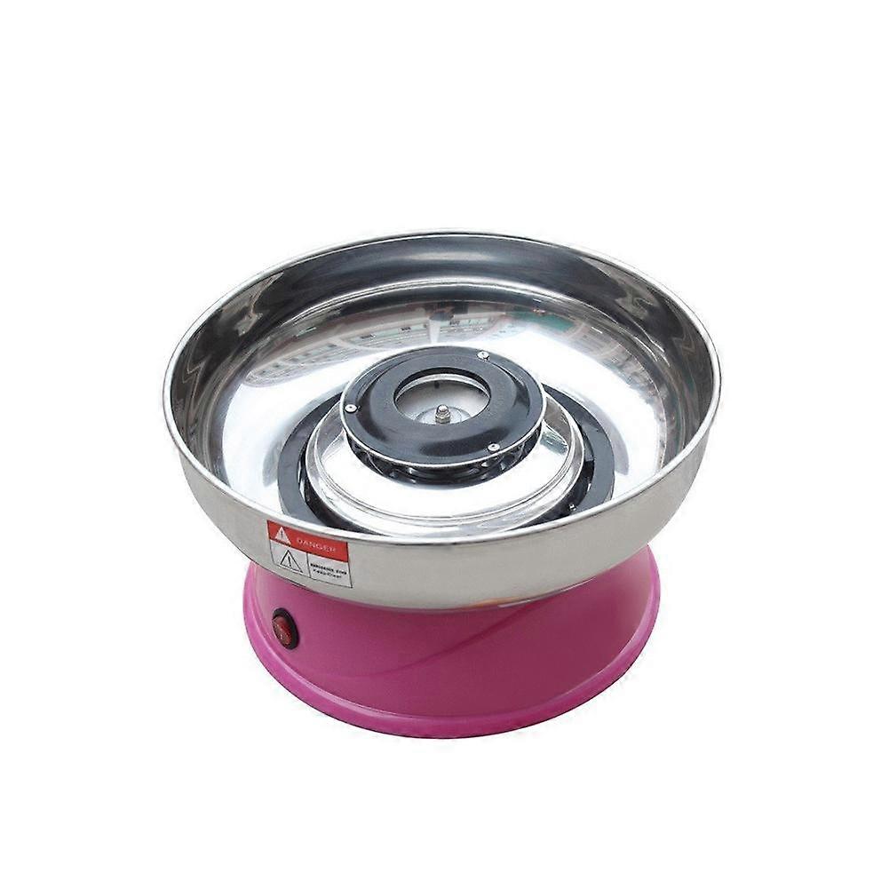 color cotton candy maker candy floss machine spun sugar processor Pink