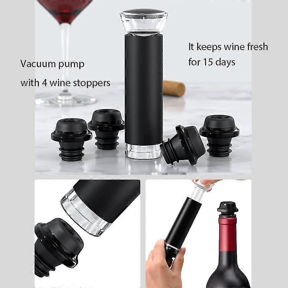 Wine Bottle Stopper Vacuum Pump Wine Saver Preserver