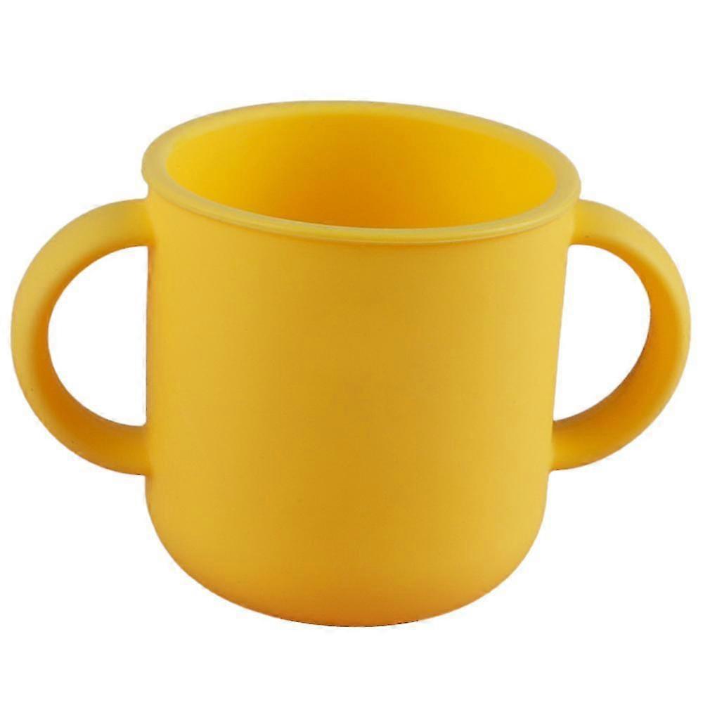 Silicone For Infants, Toddler Learning Cup With Two Handles, Baby Open Cup, 6months+