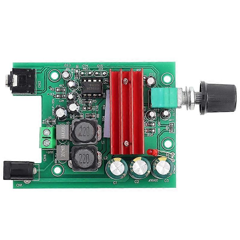 Power Amplifier Board High-Sensitivity Mono TPA3116 Subwoofer Amplifier Module with NE5532 OPAMP