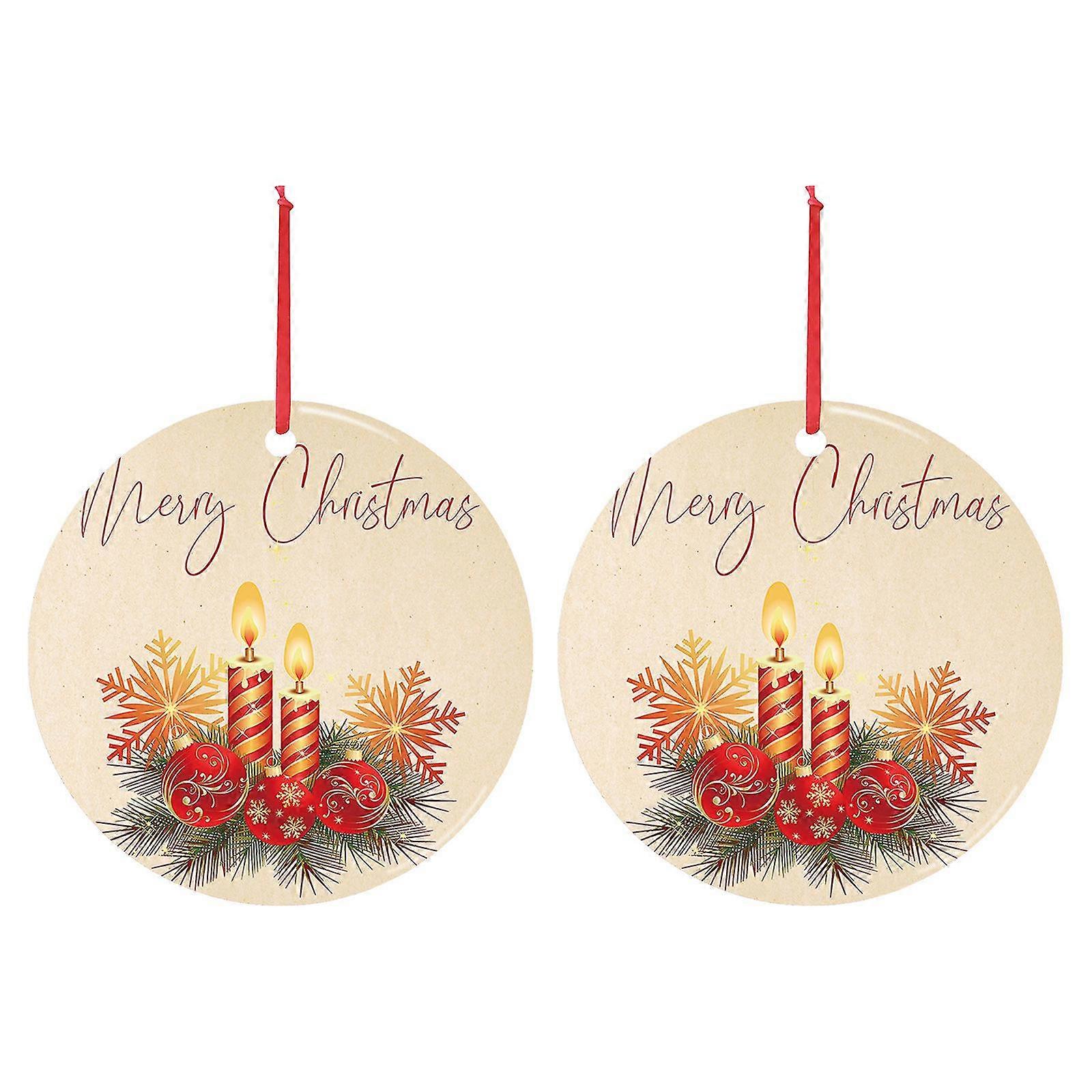 クリスマスの装飾のための装飾をぶら下げる形の装飾をパーソナライズ