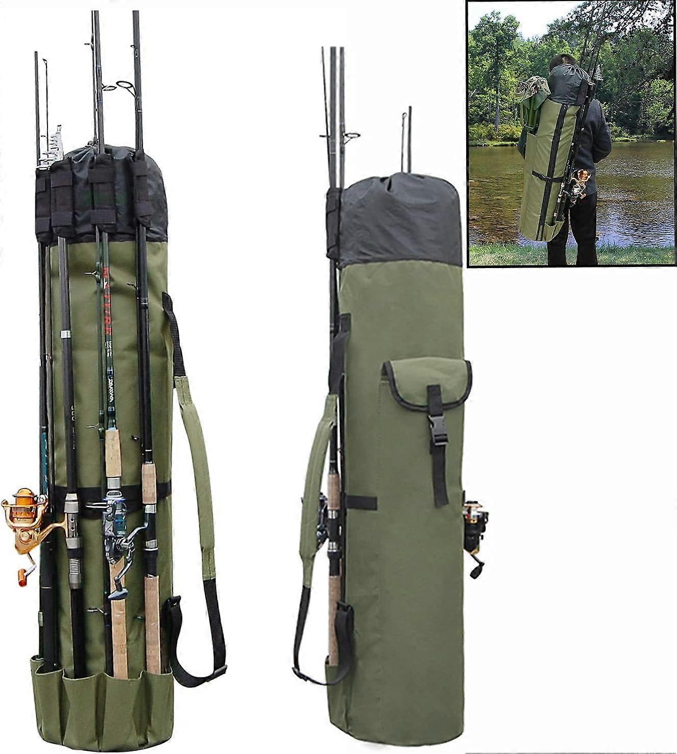 Soft Fishing Rod and Reel Carrying Bag