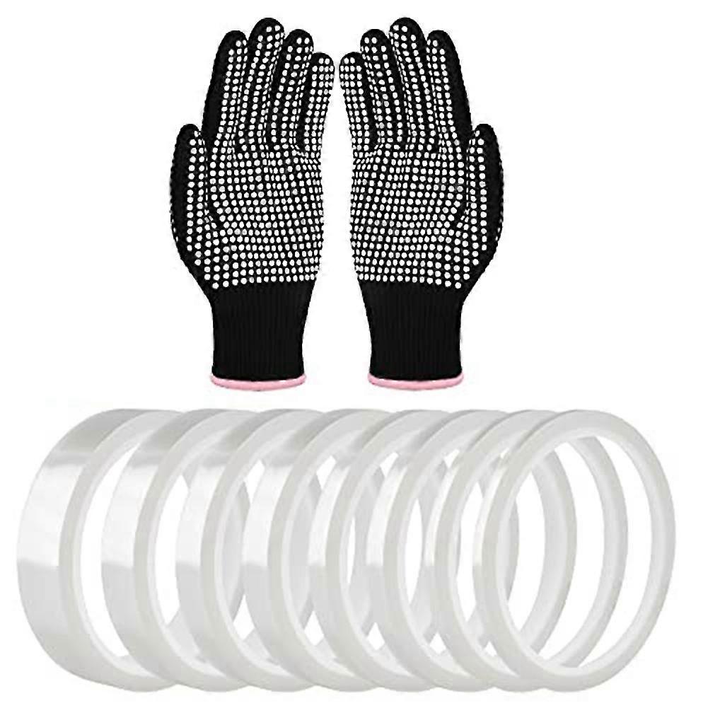 8 Heat Tape For Sublimation With Resistant Gloves Transfer Tape Sublimation Heat Press,5 Sizes 108f