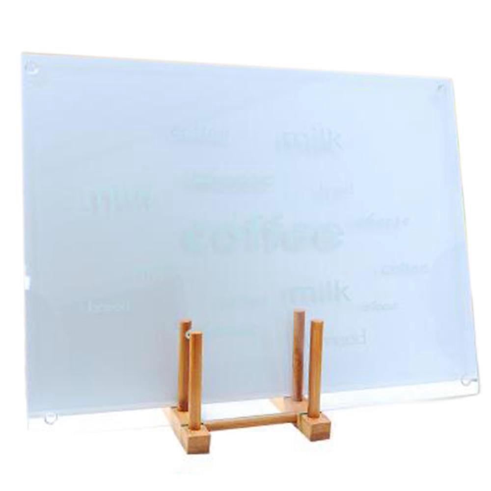 Rectangle Cutting Board Chopping Block Tempered Glass Smooth Surface
