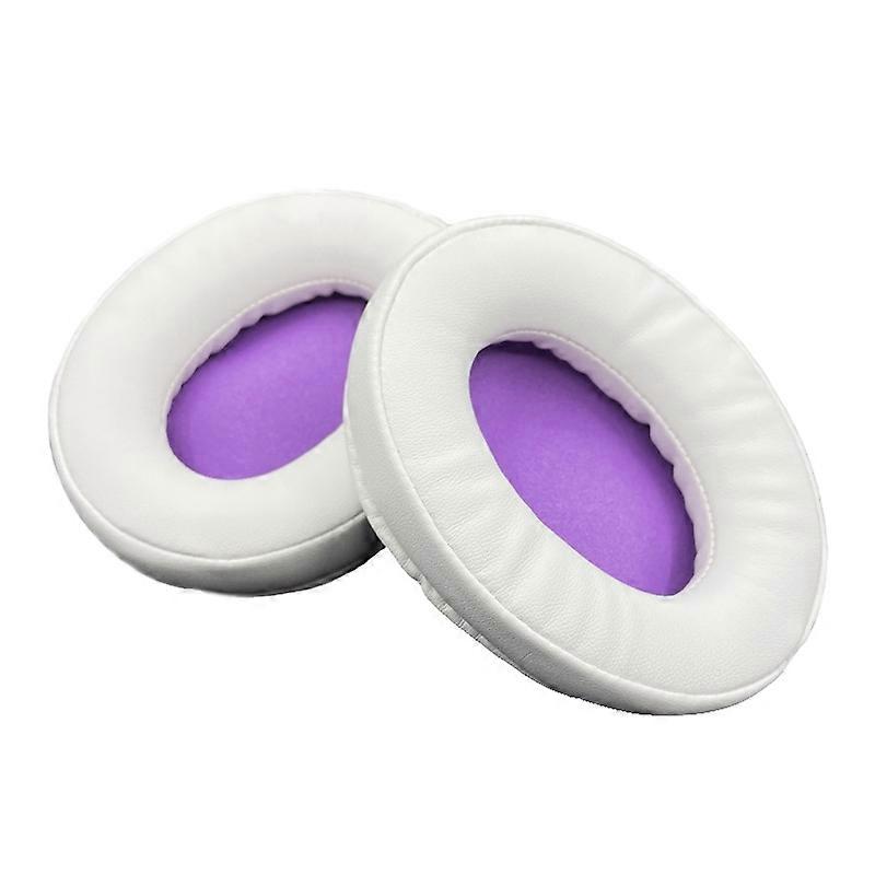 2 PCS Comfortable Headset Cover, Color: White White
