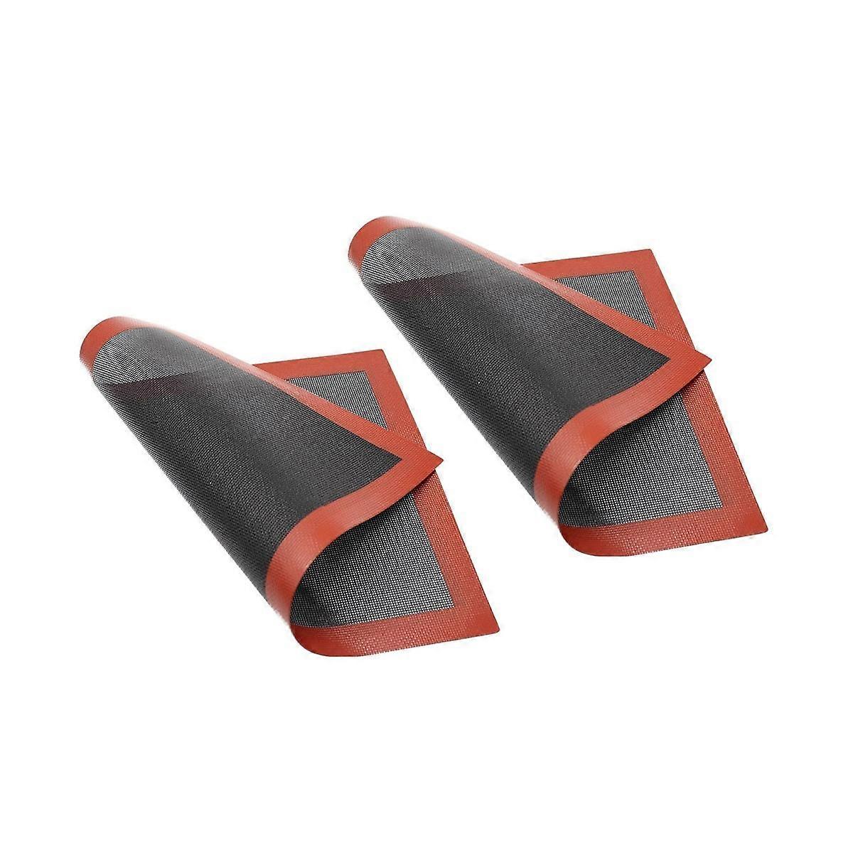 2PCS Perforated Silicone Baking Mat Non-Stick Baking Oven Sheet for Cookie /Bread/ Macaroon/