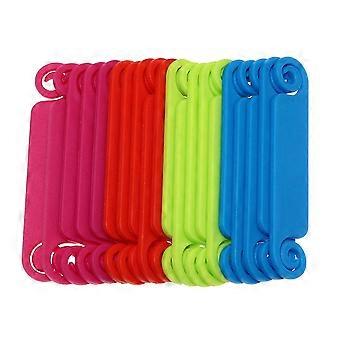 20Pcs Cable Tags Multicolor Labels Writable Cable Tags Cord Identification Tags for USB Computer Ph