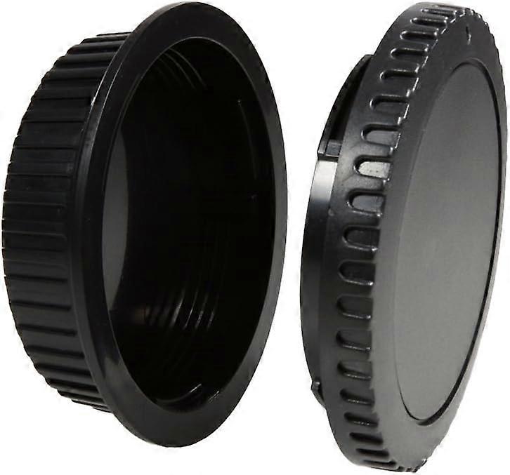 Body Cap and Camera Rear Lens Cap Compatible with Canon EOS Canon RF-3 Canon EOS 1D 1DS Mark II III IV 7D Mark II D30 D60 50D