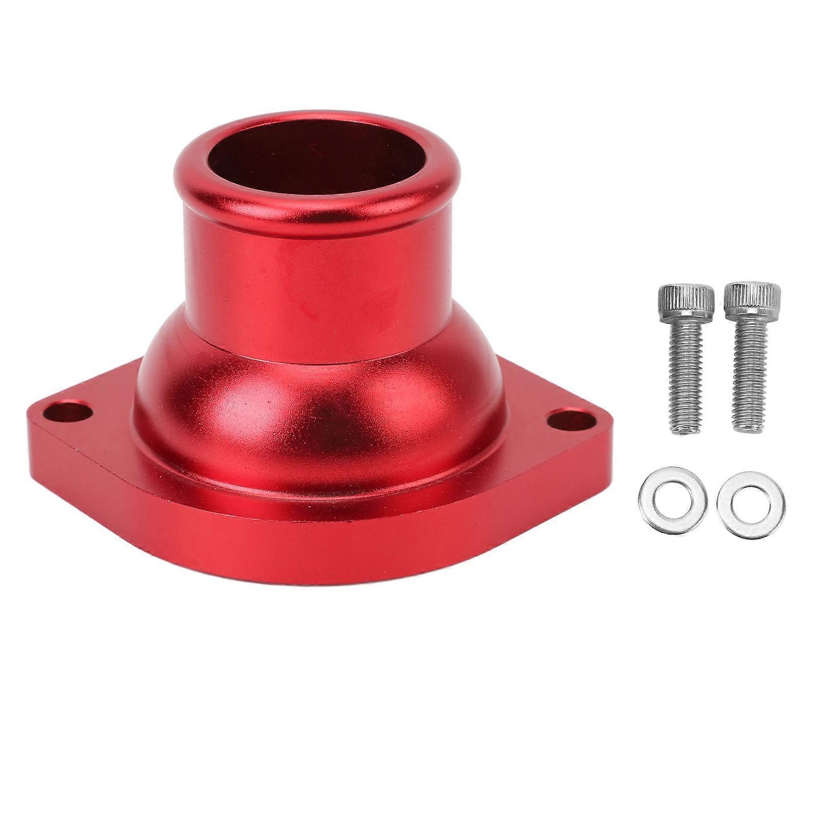 Thermostat Housing Improved Coolant Flow Billet Aluminum Thermostat Housing for LS Series LS1 LS2 LS6 LS7 Red