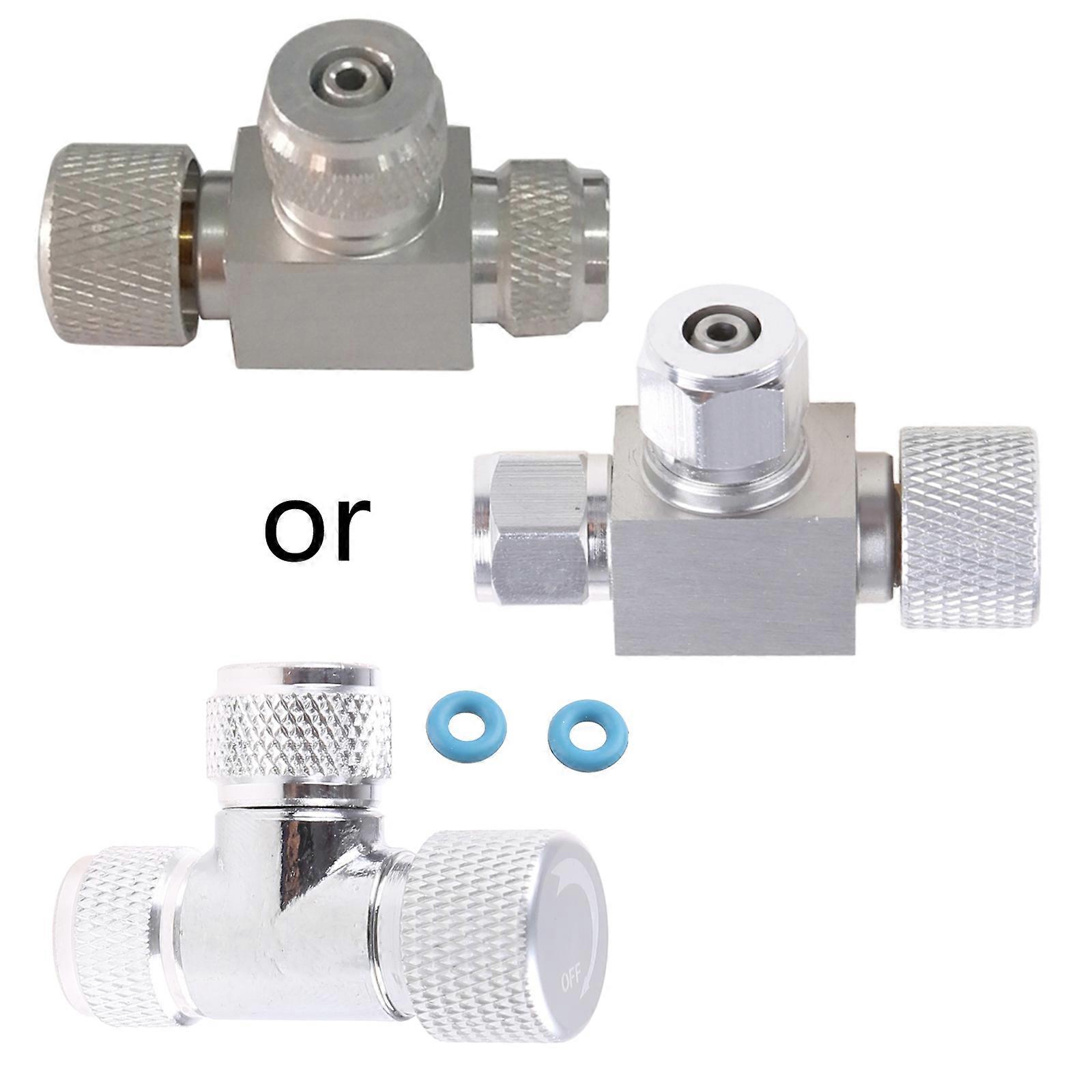 Akvarieplanter CO2 Regulator Ventil-Regulator Diffusor Enkelthode Dual-Head