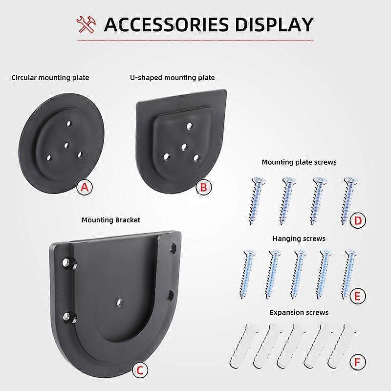 CyeeLife Dart Board Bracket Kit Portable Wall Hanging Dartboard Mounting Bracket Set With Cabinet Wall Darts ToolDart Backboards