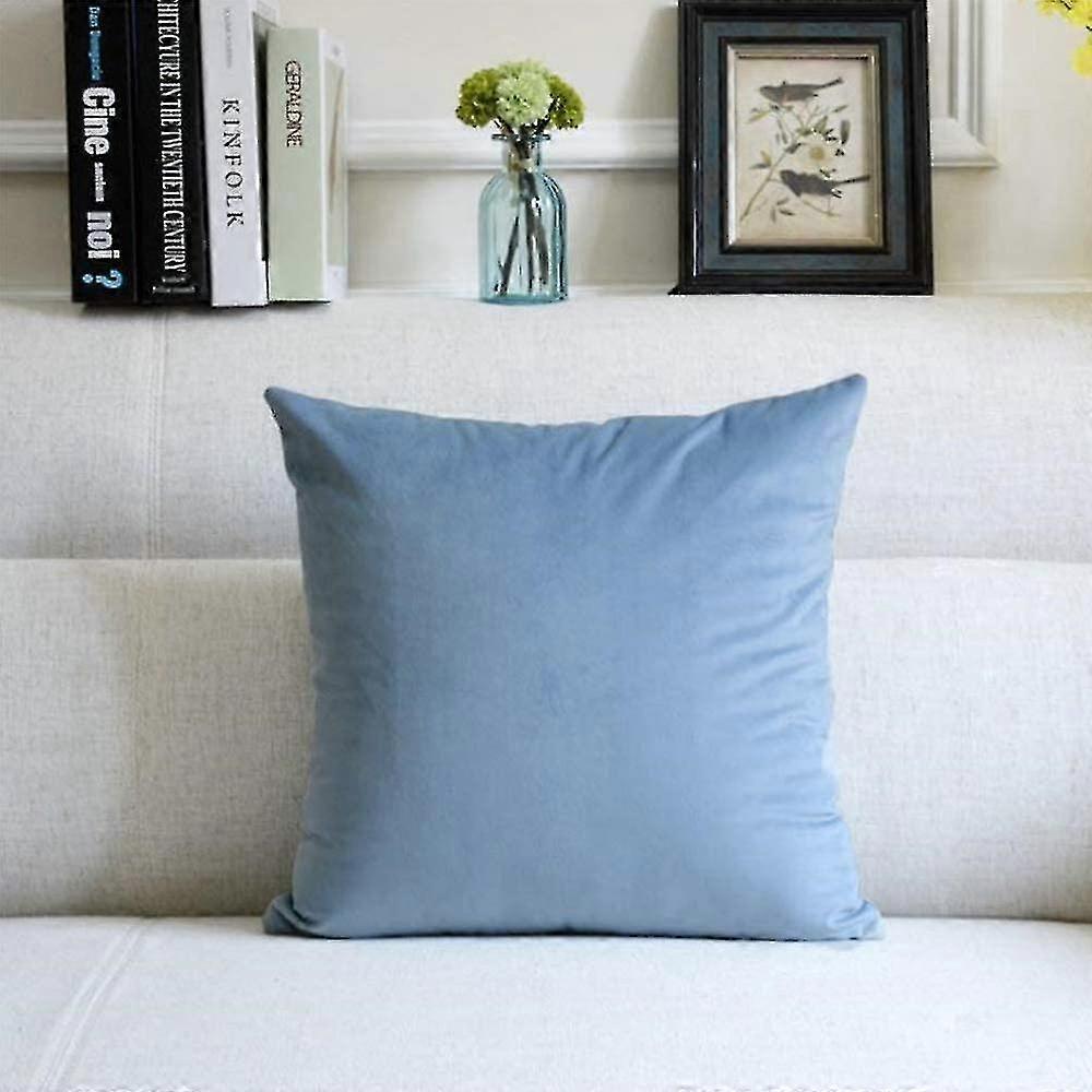 Velvet Soft Cushion Cover Throw Pillow Case Decorative Square Sofa Pillowcase Home Xma