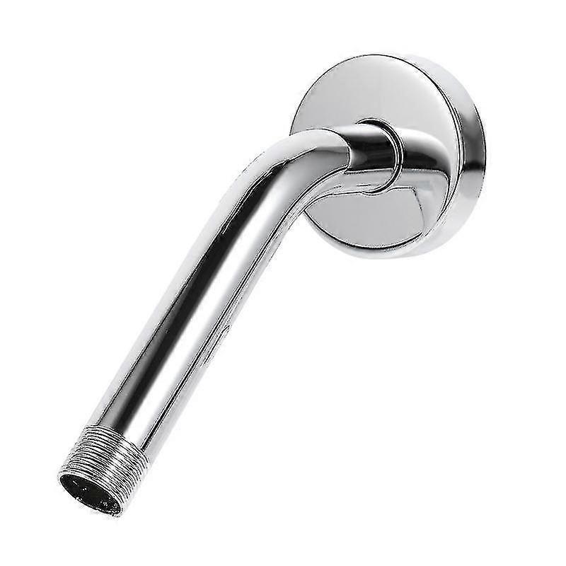 Silver Bathroom Accessories Bracket 1 Set Shower Pipe Flange Shower Head