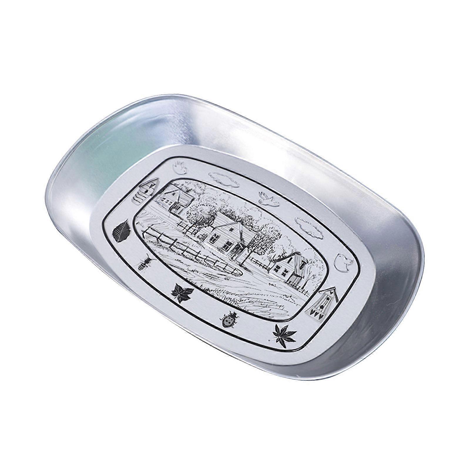 Dessert Plates Fruit Trays Tea Plate Tableware Dinner Trays Refreshment Plates