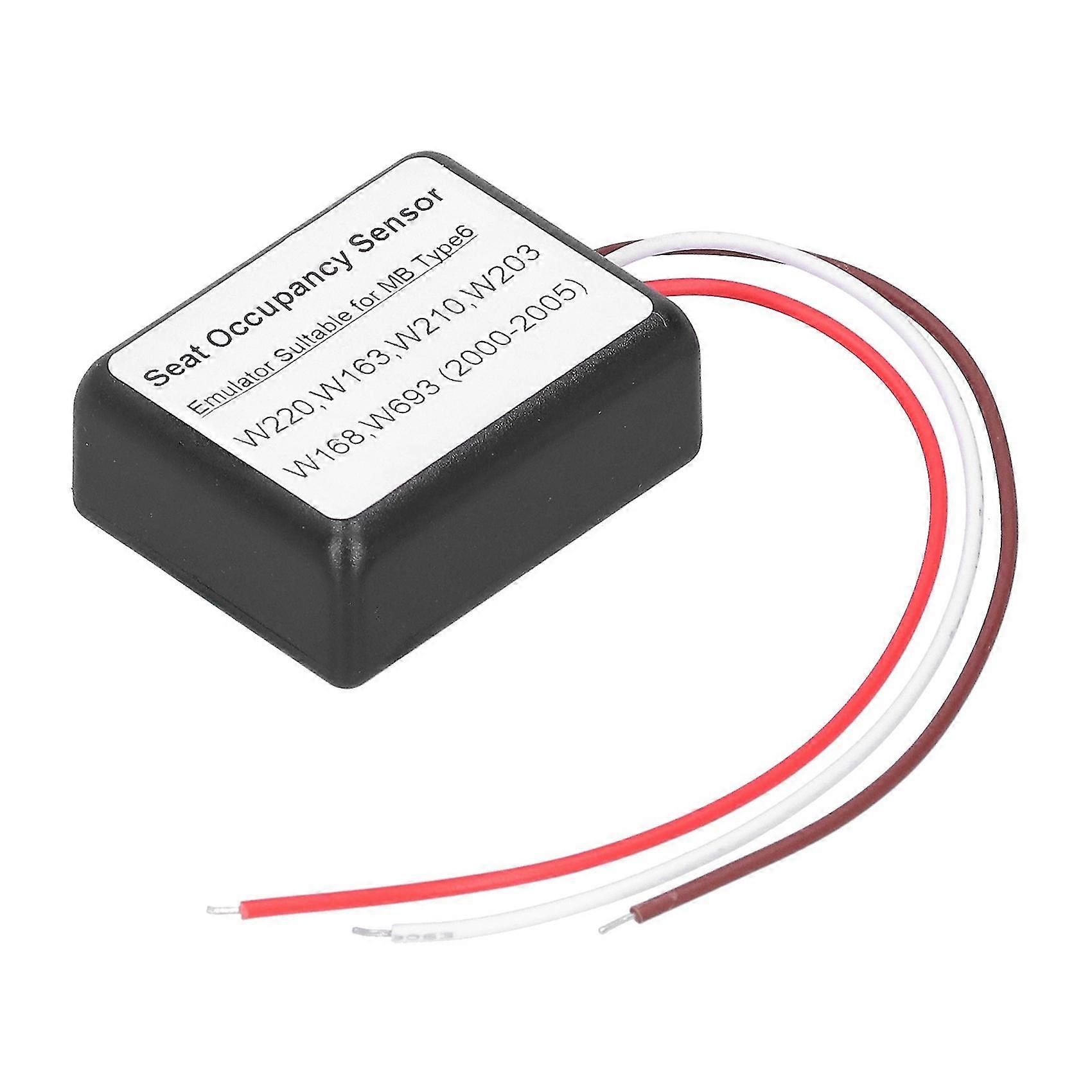 Seat-Sensor Emulator, Seat Bezettingssensor Emulator Compatibel met Mercedes ‑Benz Type 6 W220/W163/W210/W203/W168/W639 Seat-Sensor Emulator, Seat Bezettingssensor Emulator Compatibel met Mercedes ‑Benz Type 6 W220/W163/W210/W203/W168/W639