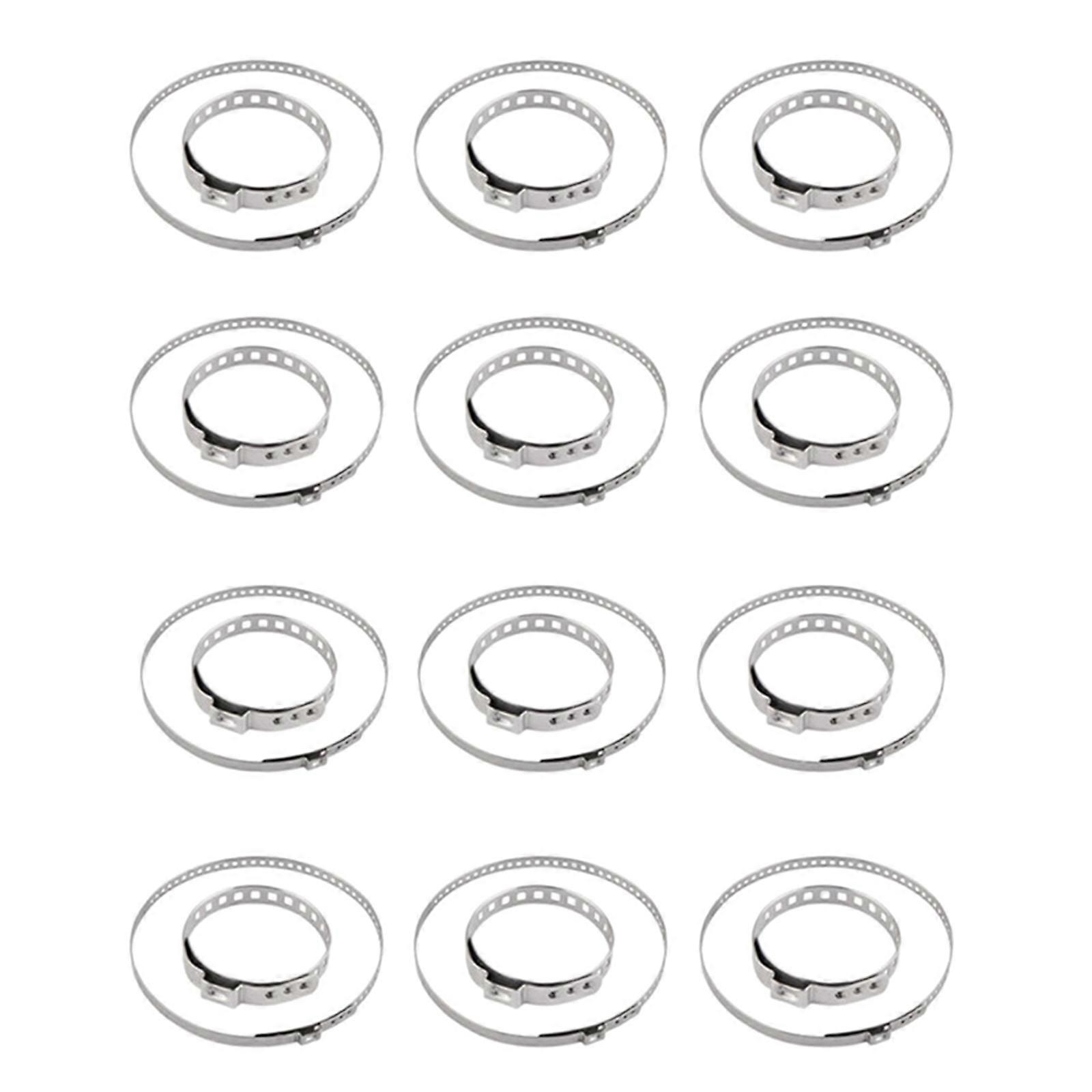 Bil Rostfritt Stål Universell Drivaxel Axel CV Joint Boot Clamp Kit