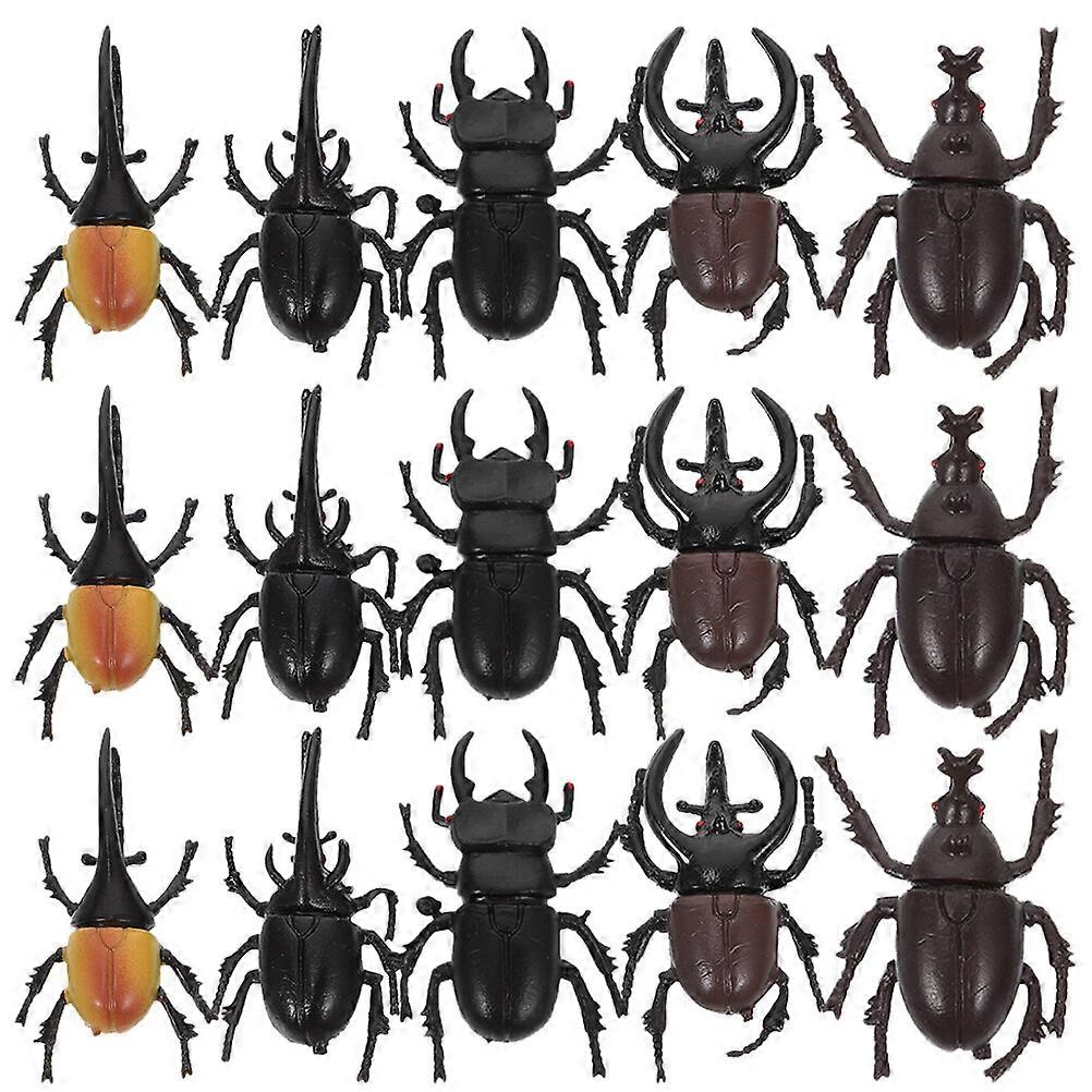 20Pcs Realistic Uang Models Tricky Insect Toys Scary Bug Models Uang Models for Prank