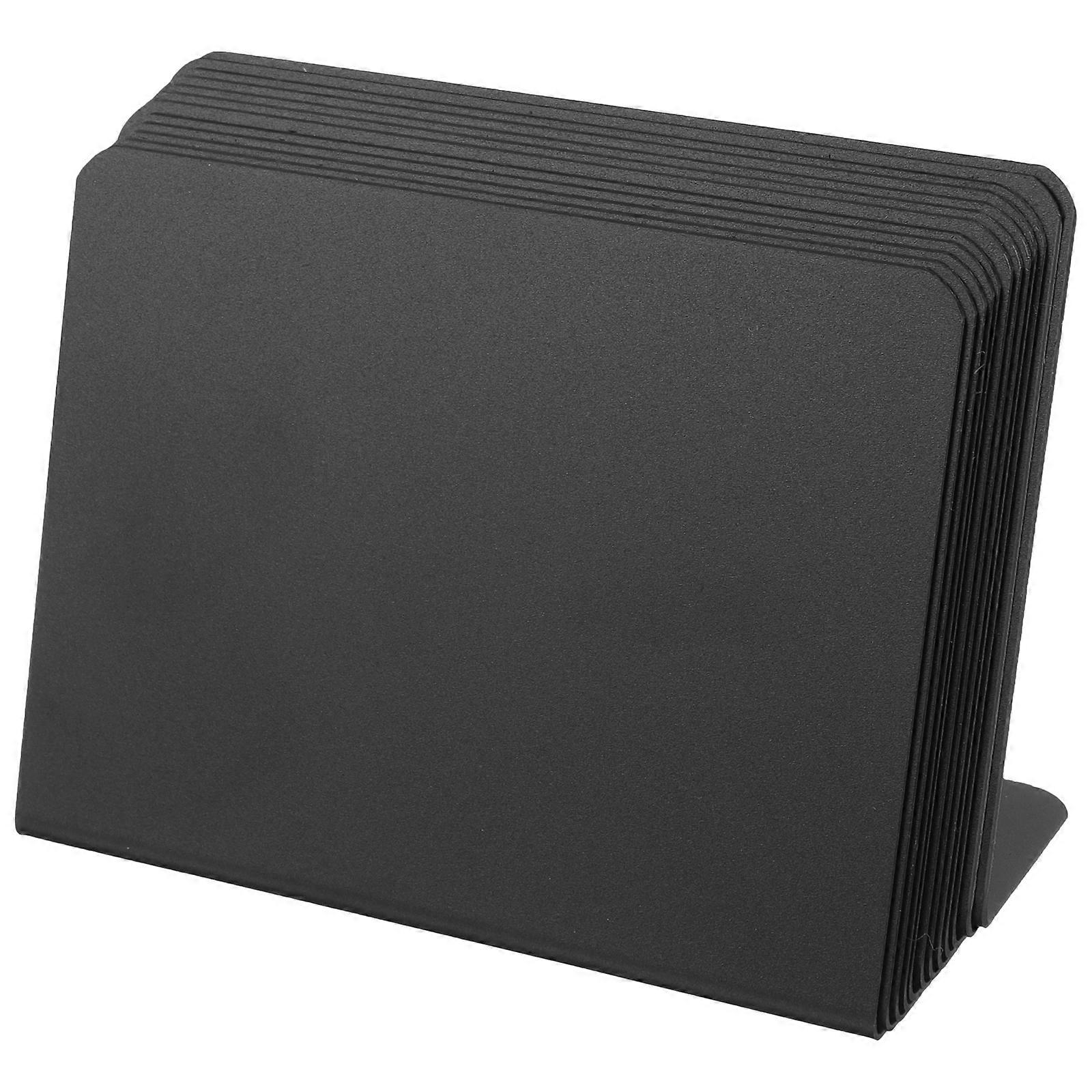 12Pcs Mini Chalkboard Signs Small Blackboard Sign Tabletop Erasable Message Board for Table Numbers