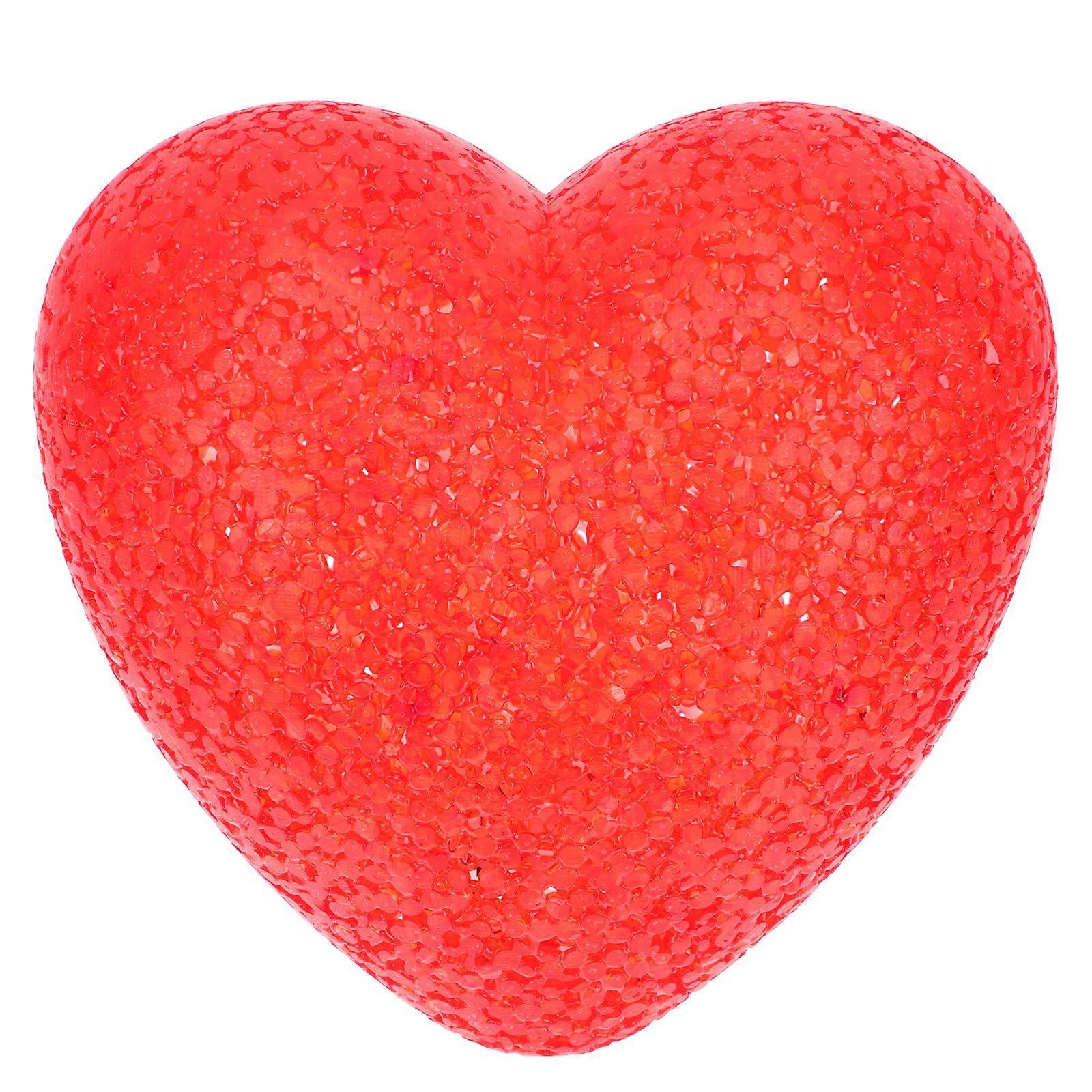 1pc Heart Shape Night Lamp Creative Desktop LED Light Decorative Tabletop Lamp