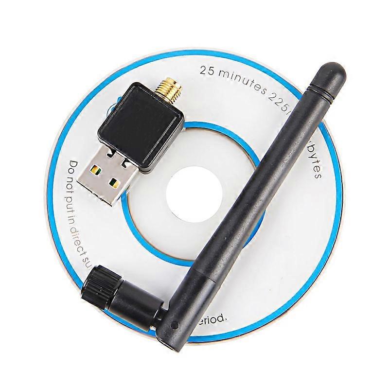 Mini High Speed 300Mbps Wireless WiFi Adapter Network Card with Antenna for PC