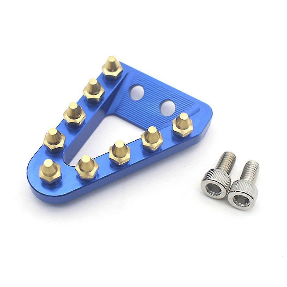Rear Brake Pedal Step Tip Plate For Sxf Exc Excf Xc Xcf For 125 150 250 350 450 2016-2022(blue)