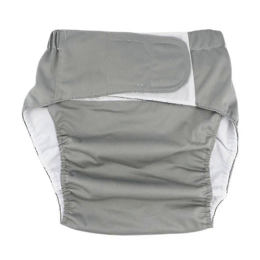 Adult Cloth Diaper Nappy Reusable Waterproof Elderly Breathable Comfortable Insert Hook