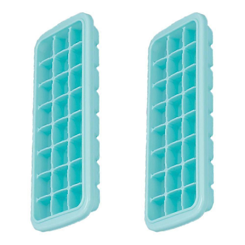 Ice Cube Trays, Ice Cube Molds With Lid,ice Trays Stackable