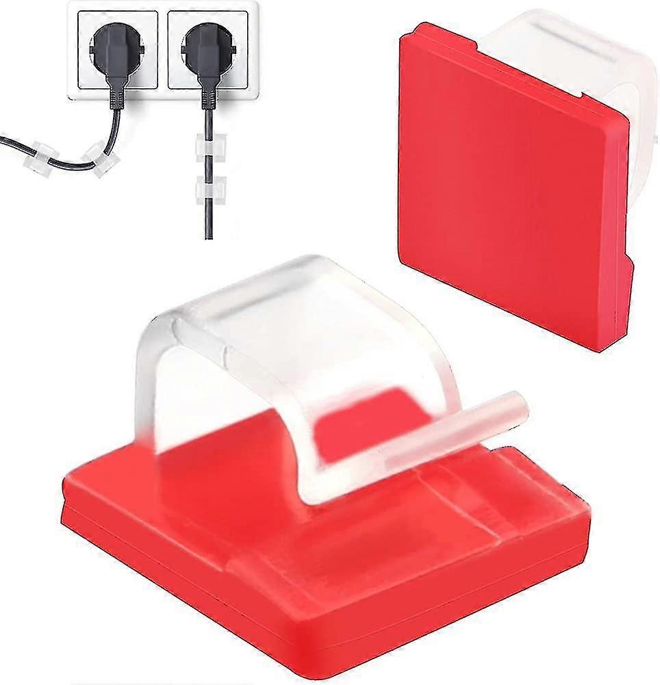 100 Pieces Cable Clamp Self-adhesive Cable Holder Wire Holder Cable Clips Set