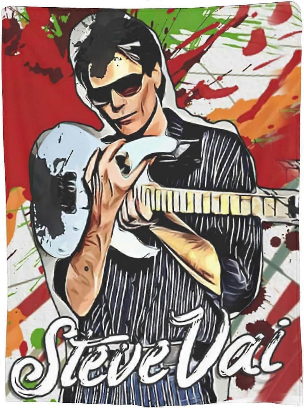 Steve Rapper Vai Cobertor, Cobertor para Sofá, Cama e Sofá Cobertores Macios para Todas as Estações Cobertor de Viagem Quente Cobertor Fuzzy