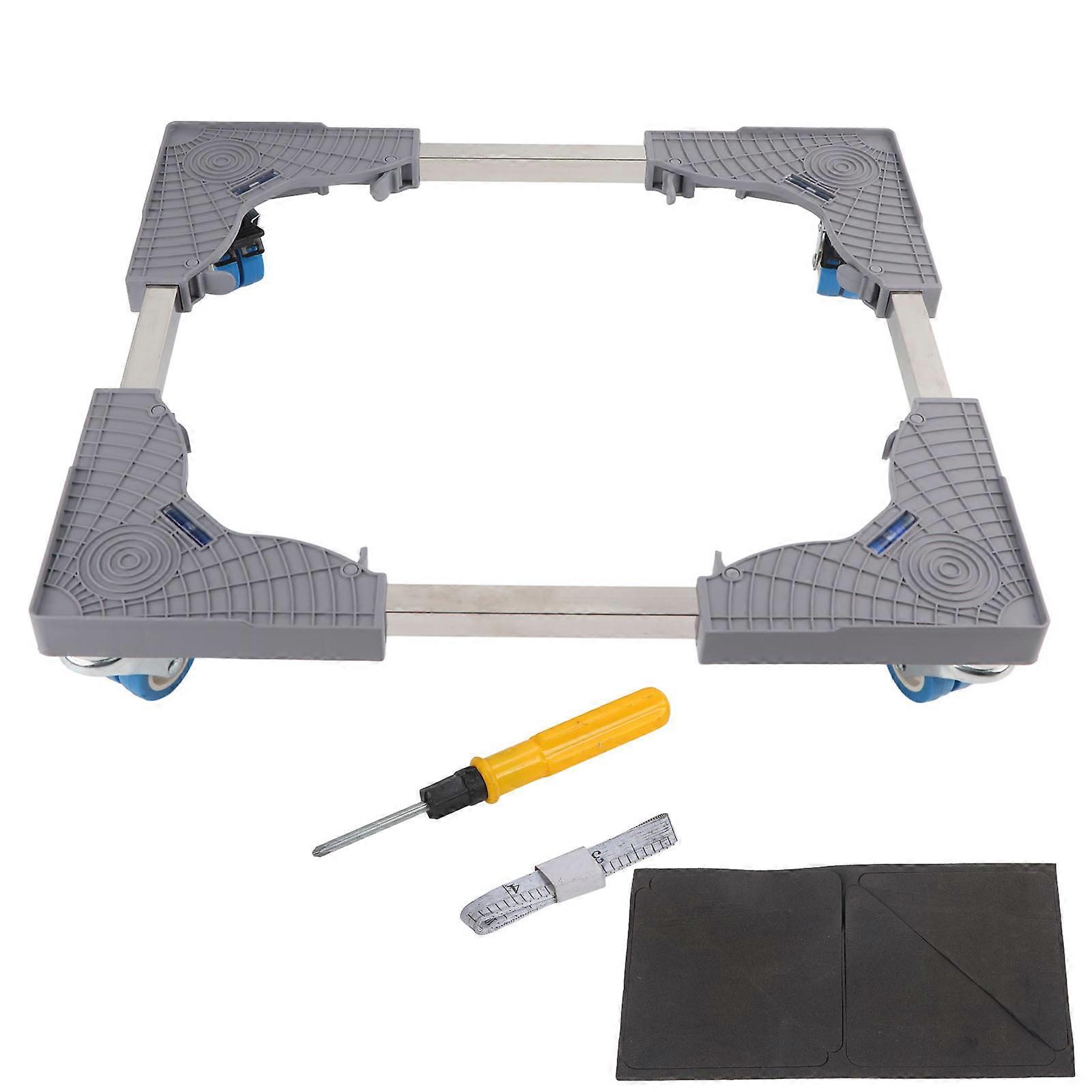 Washing Machine Stand Multifunctional Movable Adjustable Appliances Base for Refrigerator Air Conditioner