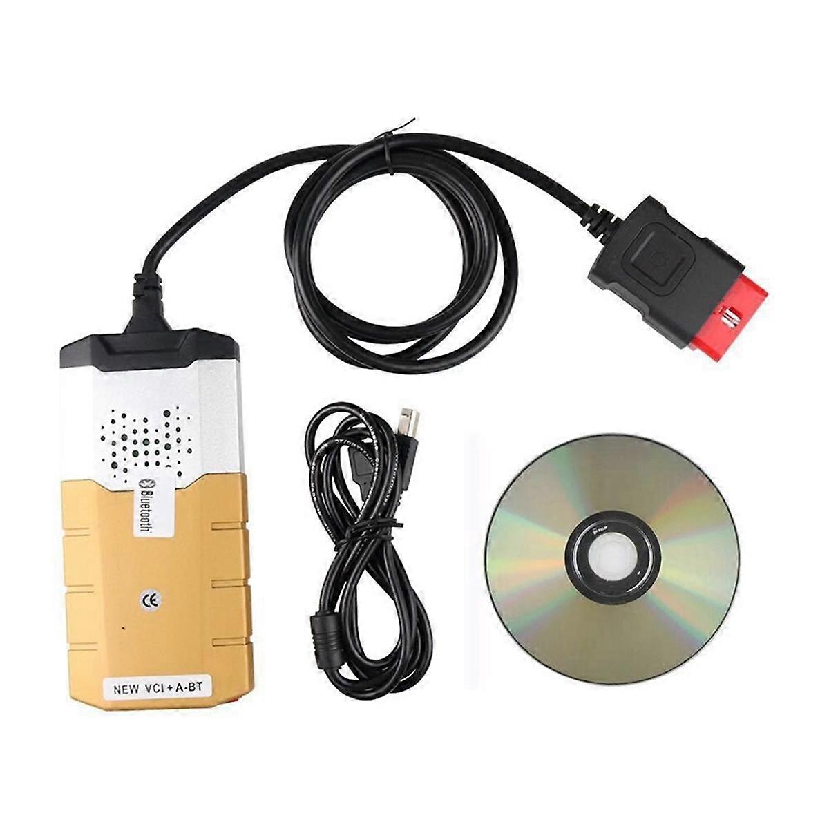 For 9241A V3.0 V2021.11 OBD2 Codes Reader Dual-Board Bluetooth Failure Detection Device Gold